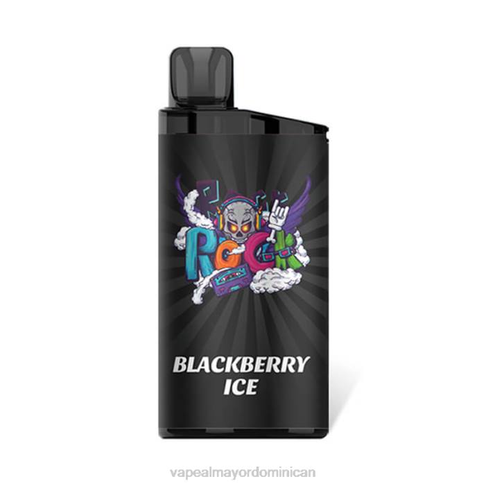 X82D91 - vape al mayor Dominican hielo de mora IGET BAR 3500 5% nicotina