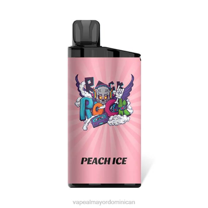 X82D95 - vapeo al por mayor hielo de durazno IGET BAR 3500 5% nicotina