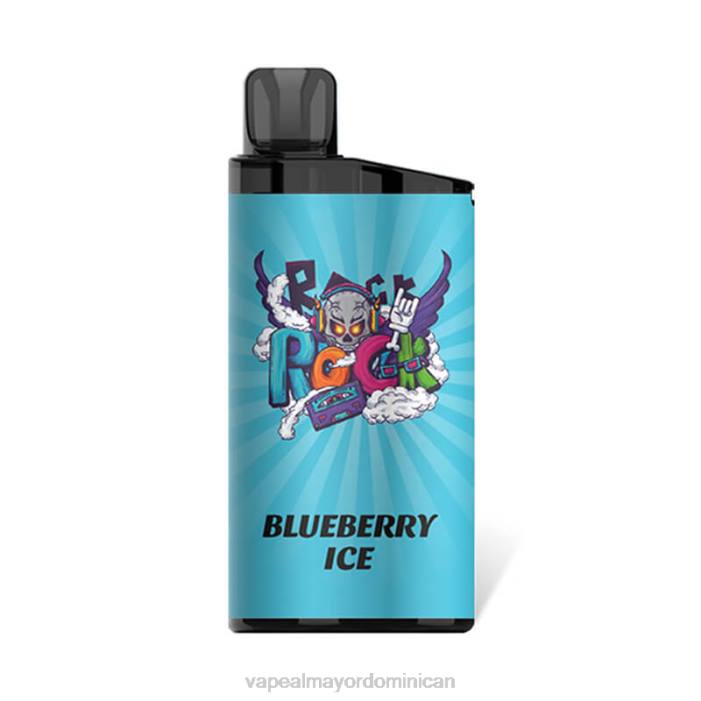 X82D98 - liquido de vape al por mayor en República Dominicana hielo de arándanos IGET BAR 3500 5% nicotina